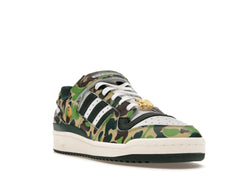 ADIDAS FORUM 84 LOW BAPE 30TH ANNIVERSARY GREEN CAMO