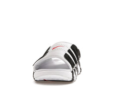 ADIDAS AIR MORE UPTEMPO SLIDE WHITE VARSITY RED