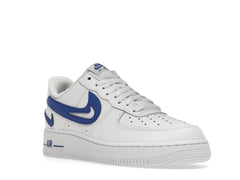 NIKE AIR FORCE 1 CUT OUT SWOOSH WHITE GAME ROYAL