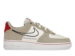 NIKE AIR FORCE 1 FIRST USE LIGHT SAIL RED