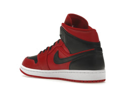 AIR JORDAN 1 MID GYM BLACK RED