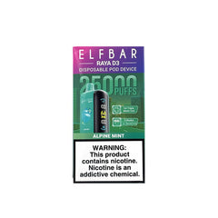 ELFBAAR RAYA D3 25000 PUFF Alpine Mint