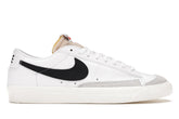 NIKE BLAZER LOW VINTAGE 77 WHITE BLACK