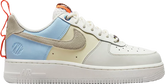 Nike Air Force 1 Ehite Sail and lime