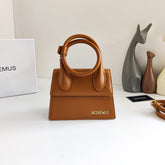Jacquemus Le Chiquito Large Brown With Original Box
