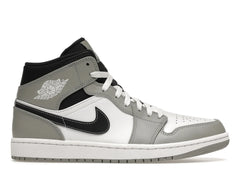 NIKE AIR JORDAN 1 MID LIGHT SMOKE GREY ANTHRACITE