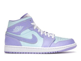 NIKE AIR JORDAN 1 MID PURPLE AQUA