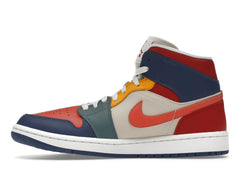 NIKE AIR JORDAN 1 MID SE MULTI COLOR