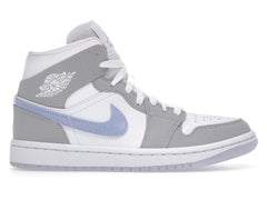 NIKE AIR JORDAN 1 MID WOLF GREY ALUMINUM