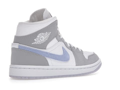 NIKE AIR JORDAN 1 MID WOLF GREY ALUMINUM