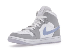 NIKE AIR JORDAN 1 MID WOLF GREY ALUMINUM