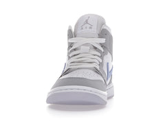 NIKE AIR JORDAN 1 MID WOLF GREY ALUMINUM