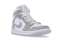 NIKE AIR JORDAN 1 MID WOLF GREY ALUMINUM
