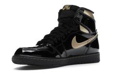 NIKE AIR JORDAN 1 RETRO HIGH BLACK METALLIC GOLD