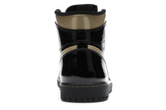 NIKE AIR JORDAN 1 RETRO HIGH BLACK METALLIC GOLD