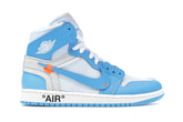 NIKE AIR JORDAN 1 RETRO HIGH OFF-WHITE UNC UA QUALITY