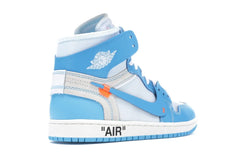 NIKE AIR JORDAN 1 RETRO HIGH OFF-WHITE UNC UA QUALITY