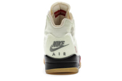 NIKE AIR JORDAN 5 RETRO OFF-WHITE MUSLIN HEAVY QUALITY