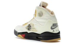 NIKE AIR JORDAN 5 RETRO OFF-WHITE MUSLIN HEAVY QUALITY
