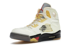 NIKE AIR JORDAN 5 RETRO OFF-WHITE MUSLIN HEAVY QUALITY