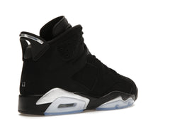 NIKE AIR JORDAN 6 RETRO CHROME METALLIC SILVER