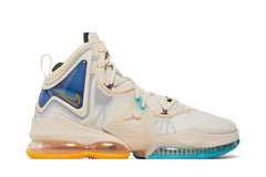 NIKE LEBRON 19 EP ‰Û÷MINNEAPOLIS LAKERS‰۪ PEARL WHITE