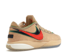 NIKE LEBRON 20 FOUR HORSEMEN GOLD SNEAKERS