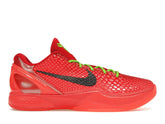 NIKE KOBE 6 RED REVERSE GRINCH