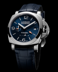 Luminor Panerai Dieci Giorni GMT Ceramica Blue Leather
