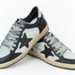 Golden Goose Black/White/Grey/Royal Golden Goose Ball-Star Sneaker