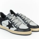 Golden Goose Black/White/Grey/Royal Golden Goose Ball-Star Sneaker