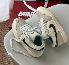 Semi UA Nike Air Jordan 1 Low Sanddrift