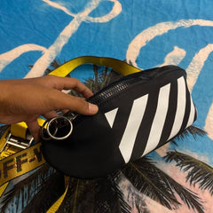 Off-White Binder Nylon Waist Fannypack Track Belt Bag With Dust Bag (19551)
