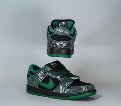 Nike sb dunk low pro x there anthracite and gorge green