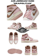 WMN Air Jordan 1 Mid Neapolitan For Her