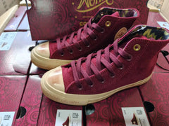 converse x wonka chuck taylor all star corduroy high top