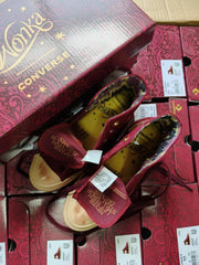 converse x wonka chuck taylor all star corduroy high top