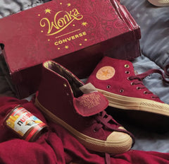 converse x wonka chuck taylor all star corduroy high top