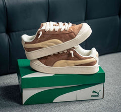 Pumaa suede xl sneakers brown