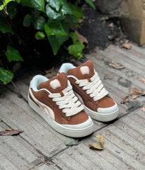 Pumaa suede xl sneakers brown