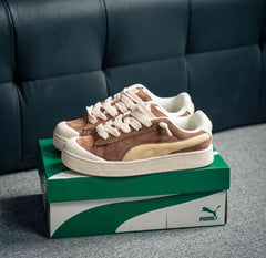 Pumaa suede xl sneakers brown