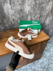 Pumaa suede xl sneakers brown