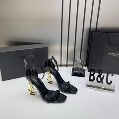 Saint laurent ysl heels Black Gold