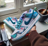 FUTURA LABORATORIES X NIKEMENS DUNK LOW BLEACHED AQUA