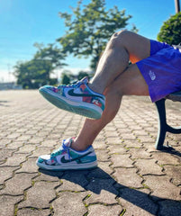 FUTURA LABORATORIES X NIKEMENS DUNK LOW BLEACHED AQUA