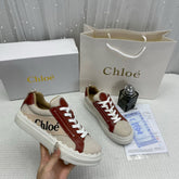 WMN Chloe Premium Lauren low-top canvas sneakers whit og box