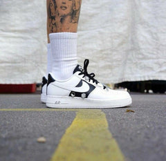 Nike Airforce 1 07 PRM Silver chain