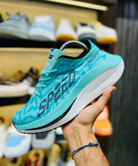 skecheers go run speed beast running shoes