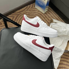 Nike Air Force 107 Low White Team Red