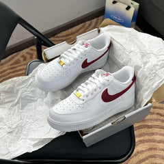 Nike Air Force 107 Low White Team Red